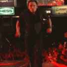 Bruce Springsteen's crotch close-up